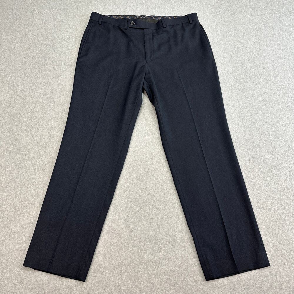 Ralph Lauren Dress Pants Mens 36x30 Navy Stretch Quiet Luxury Modern Minimalist